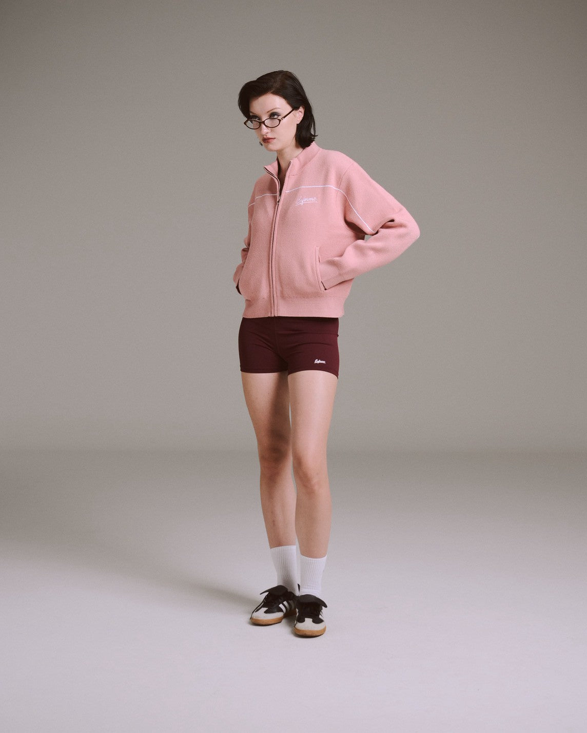 Enforme 8 Zipper Cardigan